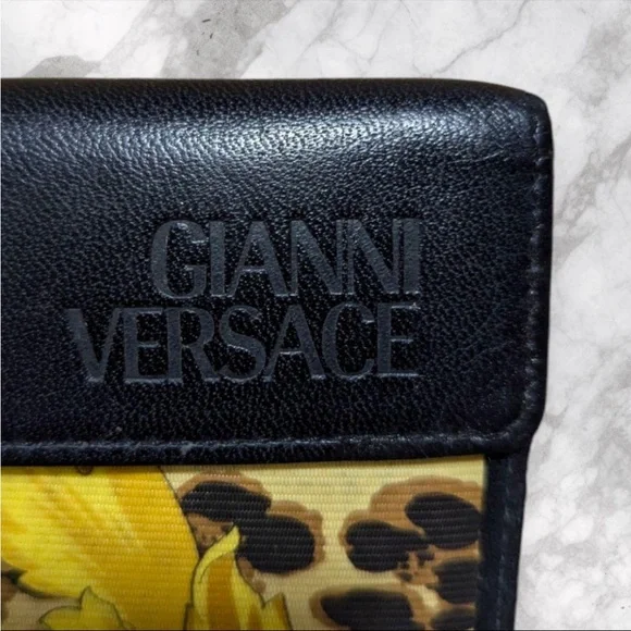 Gianni Versace Vintage long wallet